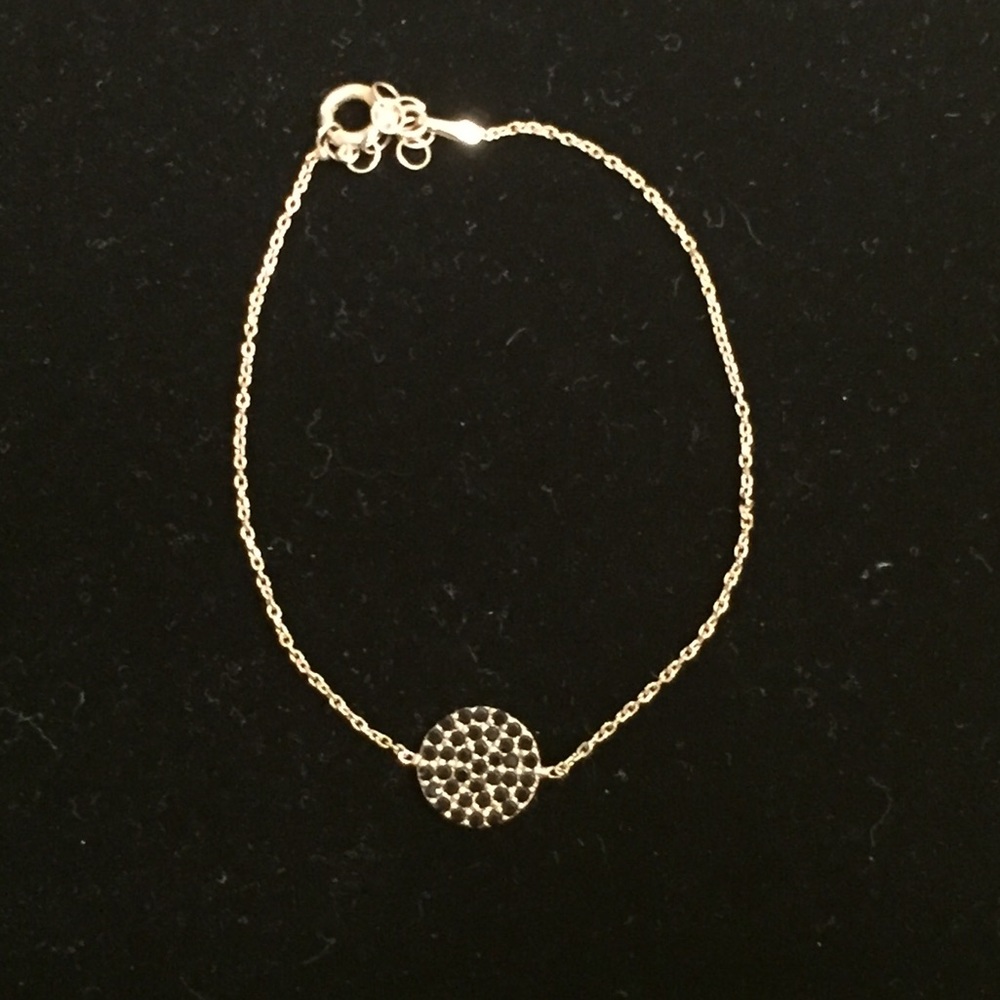 Gold plated sterling silver bracelet
